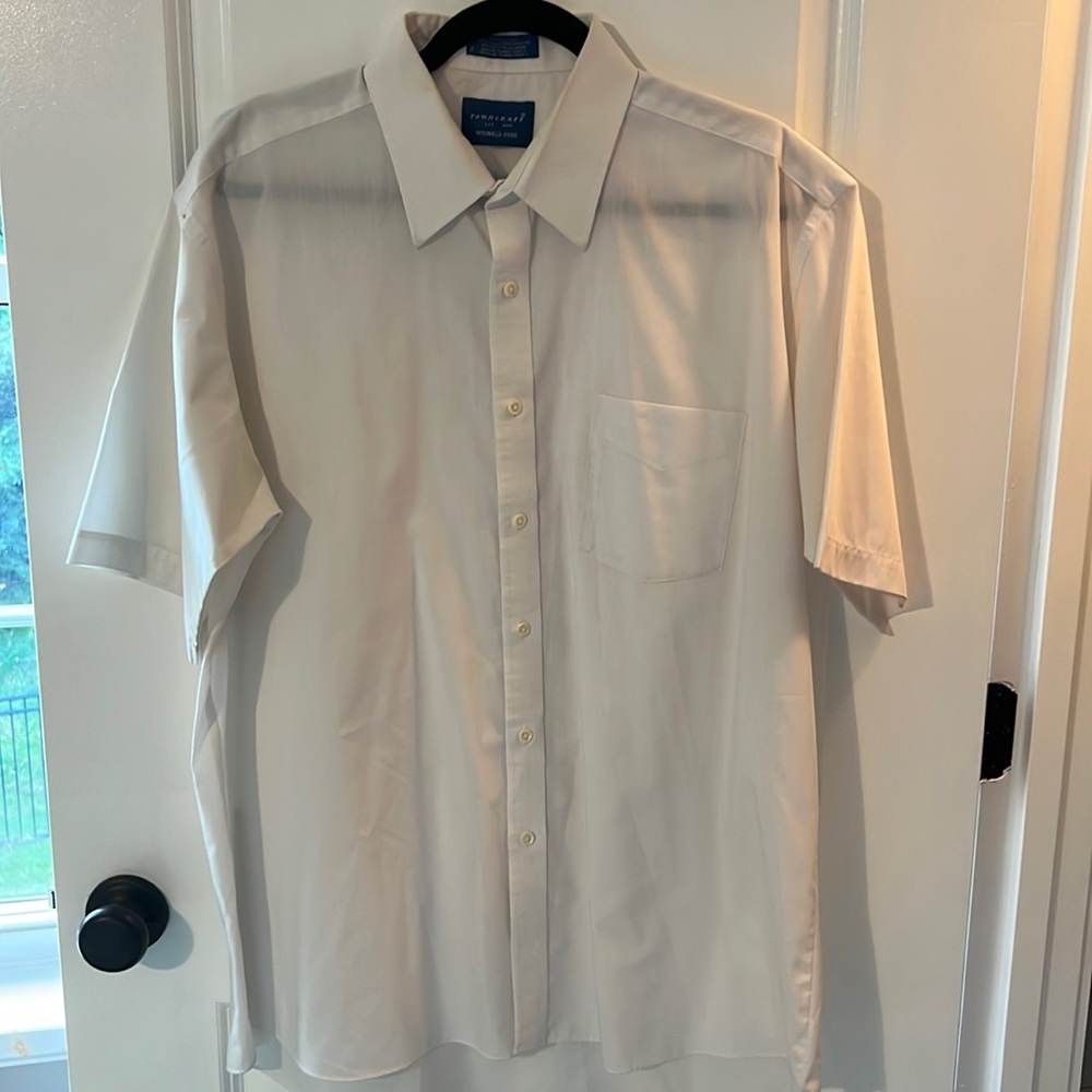 Towncraft Men’s White Dress Shirt size 17